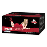 Ezywhip Ultra Cream Chargers N2O 24 Pack (24 Bulbs)