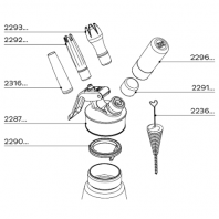 iSi Gourmet Whip Spare Part 2290 - Head Gasket (Red)