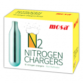 Mosa 2g N2 Nitrogen Chargers 10 Pack x 24 (240 Bulbs)